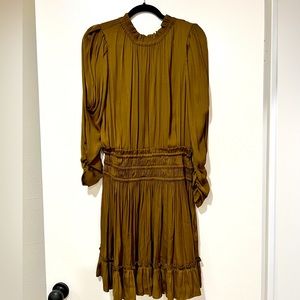 Long sleeve mini dress